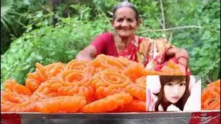 Traditional Sweet Item JANGIRI by Grandma || Myna Street Food