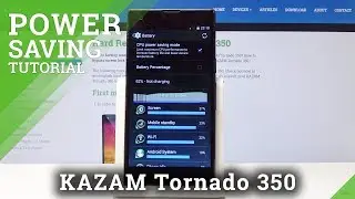 CPU Power Saving Mode in KAZAM Tornado 350 - Battery Saver