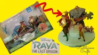Disney Raya and the Last Dragon Toy !Sisu Dragon, Raya, Ongis Dolls, TukTuk|Unboxing|KIDS Crafts