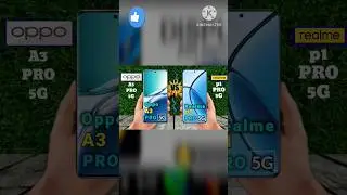 https://youtu.be/as9cx9O6yXc #phonecomparison #smartphone #shorts #oppoa3pro #realmep1pro