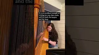 Learn harp writing lessons from Ravel with Danielle! Details at daniellekuntz.com #harp #composer