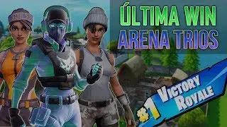 Fortnite | &Uacute;ltima win en Arena Trios antes de la Temporada X