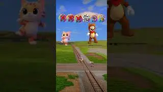 Funny Mario vs Thomas Train Guess the Right One!🚂🤔 #Shorts #Mario #ThomasTheTankEngine #GuessTheGame
