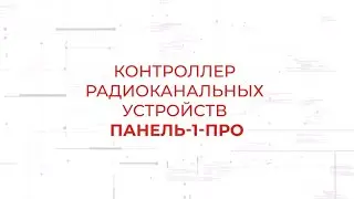 Контроллер радиоканальных устройств Панель-1-ПРО