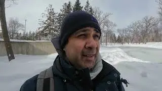 Sunday, February 2, 2025 - Ice Skating at the Duck Pond, Kildonan Park, Winnipeg