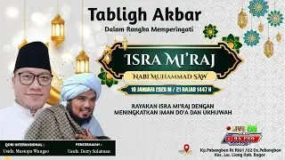 🔴 LIVE STREAMING ||  TABLIGH AKBAR ISRA MI'RAJ NABI MUHAMMAD SAW || KP PABANGBON LEUWILIANG