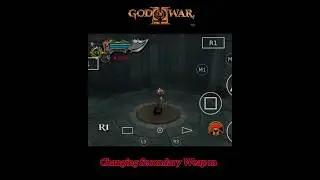 how to change secondary weapons | Kratos | God of war 2 | GOW2 | #GOW2 #pspgames