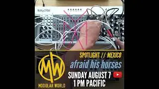 Domingo 7, 3pm (MX) en el canal de Modular World, trasmisi&oacute;n del spotlight M&eacute;xico !!!