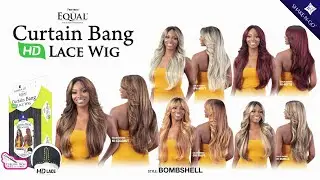 Freetress Equal Curtain Bang HD Lace Wig - Bombshell