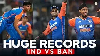 Huge Records By Indian Players| Suryakumar Yadav ,Mayank Yadav, Arshdeep Singh| IND VS BAN