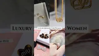 Luxury Jewelry Collection For Women #earrings #necklacesforwomen #diorring