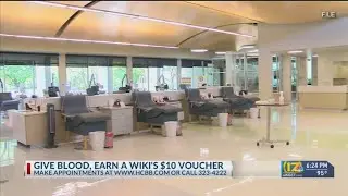 Houchin blood bank to host exclusive promotion