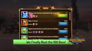 We Finally Beat Level 160 Osh, the Eternal Keeper! &mdash; Hero Wars: Dominion Era