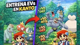 PokéMMO | CÓMO SUBIR/ENTRENAR LOS EVS EN KANTO EN POKÉMMO | GUÍA KANTO