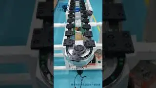 Custom case of precision ring guides track systems, high-speed circulating guide rail conveyor line