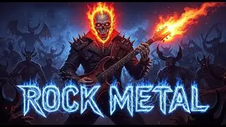 GHOST RIDER AGGRESSIVE MUSIC MIX 💀 Hard Rock Music Mix 💀 Rock Gym Workout Music Mix DEVIL SOUND