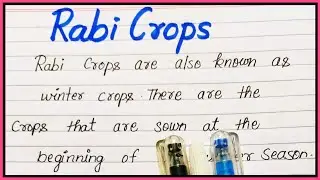 Definition of rabi crops in english | Rabi crops kise kahte hai | What are Rabi crops