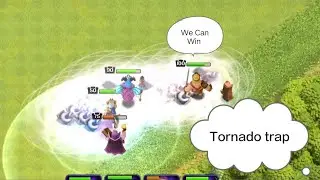 4 Heroes vs Tornado Trap in Clash of Clans &ndash; Can They Survive? 🤯🔥 | @DonOfArena