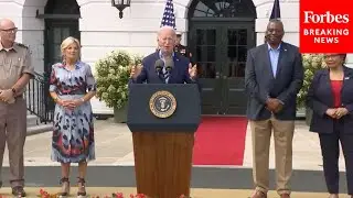BREAKING NEWS: Biden Holds Independence Day Event For Military Service-Members At White House