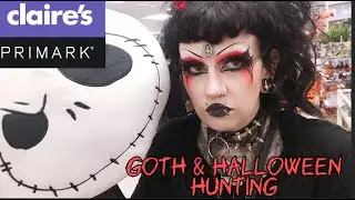 Goth And Halloween Shopping hunting for goodies