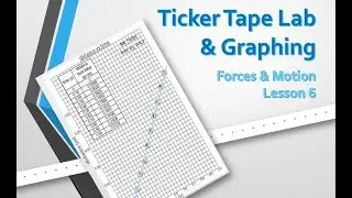 Science 10 FM Lesson 6 Ticker Tape Lab