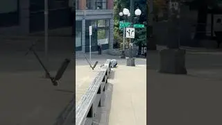 Kai Martin taking a header at the Seattle Street Jam &lsquo;25 #blandproshop #envyscooters #scootering