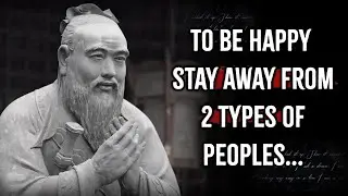 FINDING PEACE LESSONS FROM CONFUCIUS ON AVOIDING NEGATIVE INFLUENCES