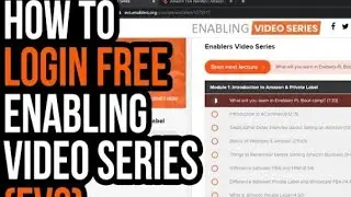 How to apply For free Evs |Enablers org|200+ free courses|