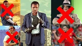 GTA 5 Michael Kills Michael Jackson Robin Van Persie Franklin And Trevor