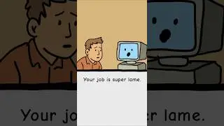 Even worse than AI taking your job? #ai #comicstrip #standupvibes #comedy