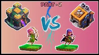 🔥Sneaky Archer vs Archer | New TH-14 Troops vs BH Troops🔥 | #2 #Shorts #CocShorts #Short