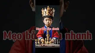 Mẹo bẫy Hậu nhanh | chiến thuật cờ vua #chess #covua #xuhuong #chessgame #puzzle