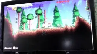 Terraria ep1 chopping some wood bro