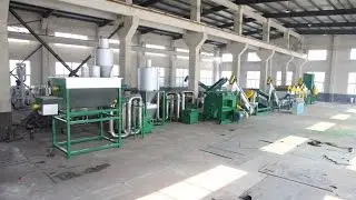 PP PE film washing line