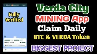 Verda City Mining App | Sane like AVIVE Mining | 100% Verified Mining app in tamil
