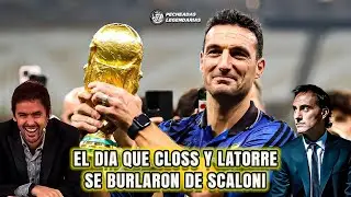 EL DIA QUE CLOSS Y LATORRE SE BURLARON DE SCALONI