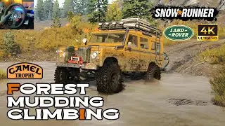 SnowRunner - Land Rover Series III - Mud, Forests & Rivers Offroad Adventure | Logitech G29