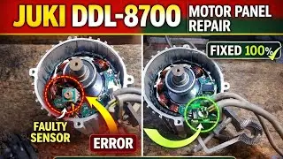 JUKI DDL-8700 Motor Panel Repair | Faulty Sensor Replaced