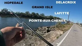 Fishing and Crabbing Spots on the Side of Road