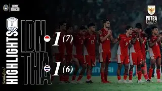 Highlights Indonesia vs Thailand - ASEAN U-23 Mandiri Cup&trade; 2025