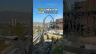Top 5 NEW for 2026 Roller Coasters 🏆🎢