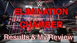 WWE Elimination Chamber 2020 Results & My Review The Best Elimination Chamber Match Of All Time??!!