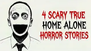 4 Scary TRUE Home Alone Horror Stories  Creepz USA