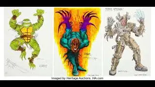 Concept Art for the Canceled 'Teenage Mutant Ninja Turtles: The Foot Walks Again' Film