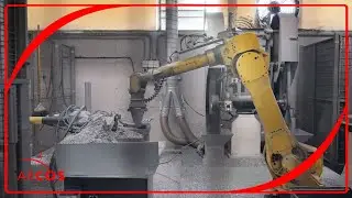 Sistema robotizzato per la punzonatura di particolari in alluminio | Arcos