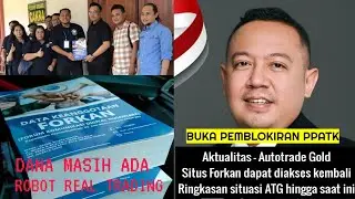UPDATE ATG FORKAN, SITUASI ATG SAAT INI, DANA MASIH DALAM PEMBLOKIRAN PPATK. SEGERA DIBUKA!!