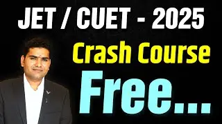 JET / CUET - 2025 Crash Course Free… #royaludaipur #bestagricultutrecoachinginindia #jetcrashcourse