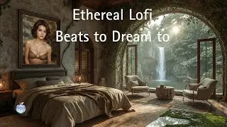 The Hidden Waterfall Sanctuary 🌿 | Ethereal Lofi for Deep Relaxation & Dreams