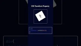 Transform Property ✅
