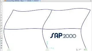 SAP2000 - 04 Массовый и модальный анализ: смотрите и учитесь